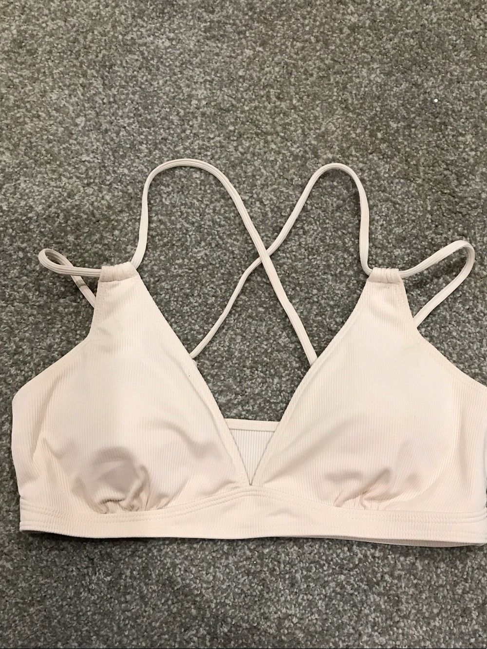 Light Blush Crisscross Bralette - Women Intimates